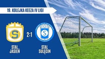 Stal Jasień - Stal Sulęcin - 2:1 (skrót) - 15. 03. 2025r.