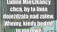 Lublin: Mieszkańcy chcą, by ta linia dojeżdżała nad zalew.  Wiemy, kiedy będzie to możliwe