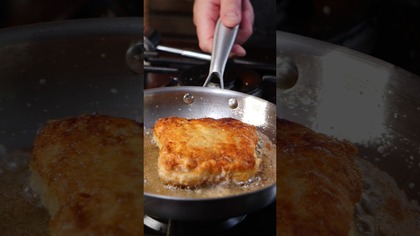 Kotlet po włoszczowsku nadziewany borowikami i serem / Oddaszfartucha