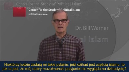 Dialog religijny z islamem a dżihad czyli czy każdy muzułmanin jest dżihadystą (Bill Warner)