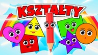 KSZTAŁTY dla dzieci po polsku  Film edukacyjny