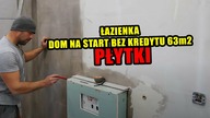 Układanie płytek w łazience.  Zrób to sam jak budowlaniec.  Budowa domu.