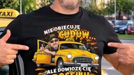  Nie obiecuję cudów, ale dowiozę Cię do celu!  Koszulka dla taksówkarza #shorts