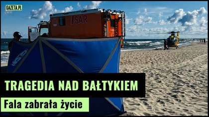Tragedia w Stegnie: Ojciec utonął ratując córki nad Bałtykiem | Gazeta.pl