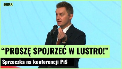Niespokojnie na konferencji PiS.  Posłowie zaatakowali dziennikarza TVP | Gazeta.pl