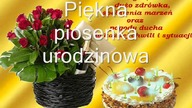 Piękna piosenka urodzinowa