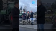 Strajk rolników: Kołodziejczak zaczepiony przez FANKĘ #shorts