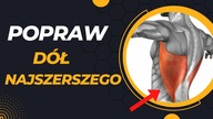 SUPER ĆWICZENIE na DÓŁ NAJSZERSZEGO GRZBIETU - ŚCIĄGANIE LINKI WYCIĄGU # PULL OVER
