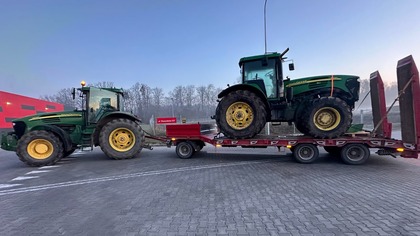 Johndery na wycieczce/ regulacja rzepaku