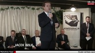 MOCNE! Jacek Wilk na prawyborach KONFEDERACJI! Czas na konstytucję Wika?! || NCzasTV