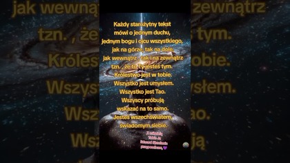 Jesteś Świadomością 
