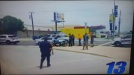 Atak na motocyklistę