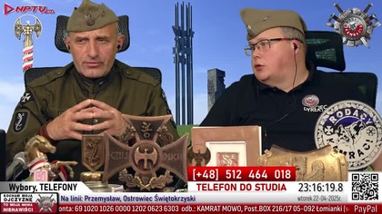 Wybory, TELEFONY.  Wt.  22. 4. 2025r.  W.  Olszański, M.  Osadowski Rodacy Kamraci NPTV.pl