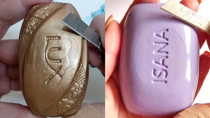 Soap Carving ASMR Relaxing Sounds no talking Satisfying ASMR Video