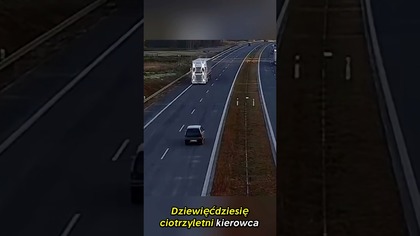 Kierowca czy śmierć? 93-latek jechał pod prąd  #bezpieczeństwo #ruchdrogowy