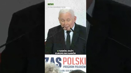 Kaczyński: Duszą nas #shorts