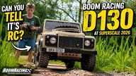 1/10 Scale Boom Racing D130 | RC Land Rover Defender 130 Pickup Off-Road