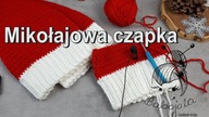 Czapka Mikołaja.  Szydełkowa.  Jak zrobić.