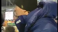 Adam Małysz po konkursie olimpijskim (12. 02. 2006)