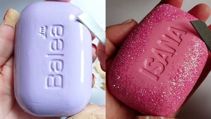 Soap Carving ASMR Relaxing Sounds no talking Satisfying ASMR Video