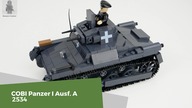 COBI Druga Wojna Światowa | 2534 --- Panzer I Ausf. A --- budowanie