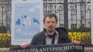 protest pod hasłem Uwolnić Daniela Kublika