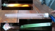 Homemade Glass tube portable fire gun flamethrower creepypasta tutorial.