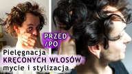MĘSKIE LOCZKI!!! JAK DBAĆ O KRĘCONE WŁOSY Z OLKIEM