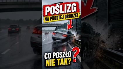 Poślizg na prostej! Co mogło pójść nie tak?  #BMW #Poślizg #Kierowcy #Shorts