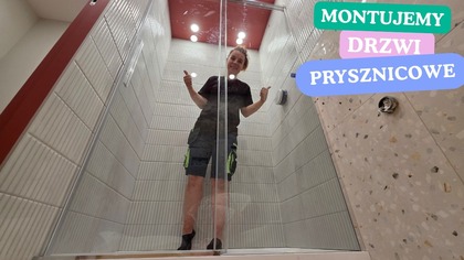 Montujemy przesuwne drzwi prysznicowe