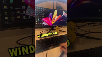 MINIMALIZOWANIE OKIEN cz. 21 WIN+D #trick_na_PC #ytshorts #youtubeshorts #tricks #programista