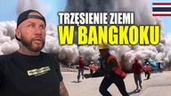 Bangkok - jeden dzień po trzęsieniu ziemi.  Jestem w miejscu gdzie zawalił się wieżowiec