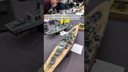 Modelarze i ich modele na Festiwalu Modelarskim w Jaworznie