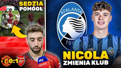 Nicola Zalewski zamieni Inter na Atalantę...

 Współpraca  landri.biznes@gmail.com
https://www.instagram.com/landriyt/
https://twitter.com/LANDRIYT
https://www.tiktok.com/@landri_yt

 0:00 | Wstęp 
 0:49 | Sędzia pomógł Arsenalowi pokonać Manchester United na Old Trafford!
 3:38 | Chelsea nie dała rady Crystal Palace arbiterm pomógł im nie przegrać meczu
 4:10 | Atletico Madryt przegrywa w pierwszym meczu
 4:37 | Luka Modrić zadebiutował w oficjalnym meczu AC Milanu
 4:58 | Wisła Płock liderem Ekstraklasy pokonali Legię Warszawę!
 5:26 | Neymar płakał po meczu Santos doznał dotkliwej porażki!
 5:57 | Leo Messi LIDEREM, a Inter Miami wygrywa
 6:28 | Inaki Pena do środy zmieni klubowe barwy opuści FC Barcelonę na rzecz włoskiego Como 1907
 6:57 | Nicola Zalewski OPUSZCZA Inter Mediolan i przenosi się do Atalanty koniec Piotra Zielińskiego na San Siro także, nie jesy wykluczony 
 8:17 | Co nas czeka?

#manchesterunited #arsenal #nicolazalewski

Autor kanału nie rości sobie żadnych praw do zdjęć/grafik/itp zawartych w filmie. 

Materiały są wykorzystane na podstawie prawa cytatu w ramach dozwolonego użytku, w celu umożliwienia widzom lepszego zrozumienia głównej części materiału.