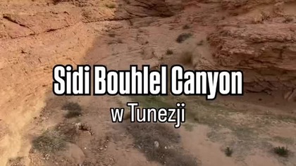 Sidi Bouhlel Canyon Tunezja #travel #tunezja #desert #afryka #podr&oacute;że
