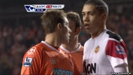Premier League sezon 2010/2011 Blackpool 2-0 Manchester United Campbell