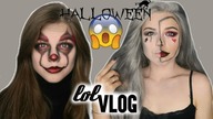 Moje Charakteryzacje na HALLOWEEN/ Wyszłam w niej do sklepu - LOLVLOG