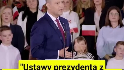 NAWROCKI OSTRO DO CZARZASTEGO: ODBLO0KUJ MOJE USTAWY!