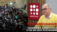 Czarzasty o współpracy z Donaldem Tuskiem i propozycji zmiany Konstytucji