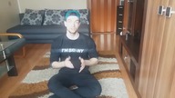 Trening w domu - żonglerka siedziąc