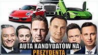  SAMOCHODY kandydatów na PREZYDENTA Polski