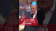 TE SŁOWA TUSKA PRZEJDĄ DO HISTORII #shorts