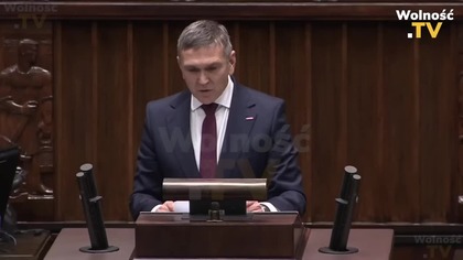 BOSAK POKAZAŁ PAZUR W STARCIU KONFY Z LEWAKAMI!