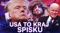 USTAWKA Z TRUMPEM, KAMALA ZMIENIŁA KOLOR SKÓRY.  ABSURDALNE TEORIE SPISKOWE W USA
