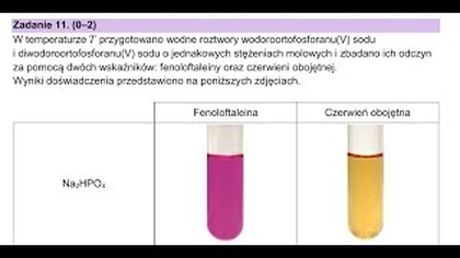 ZADANIE 11 CKE 2025 MAJ | W temperaturze T przygotowano wodne roztwory wodoroortofosforanu(V) sodu