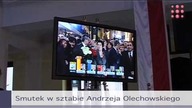 Wybory: Smutek w sztabie Olechowkiego