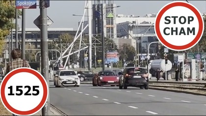 Stop Cham #1525 - Niebezpieczne i chamskie sytuacje na droga