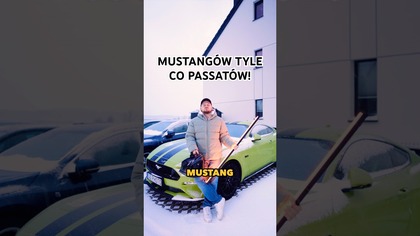 ILE JEST W POLSCE MUSTANGÓW? *ford mustang vs passat*