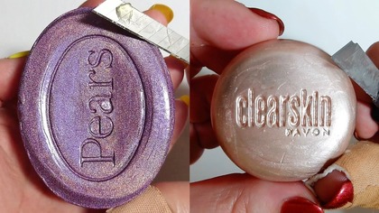 Soap Carving ASMR Relaxing Sounds no talking Satisfying ASMR Video