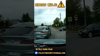 Chyba troche przymulona ta BMKA #shorts #rikordwidjo #polscykierowcy #dashcam #carcrash #polska